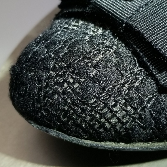 CHANELBlack Tweed Boucle Bow Ballet Flats - Picture 6 of 15